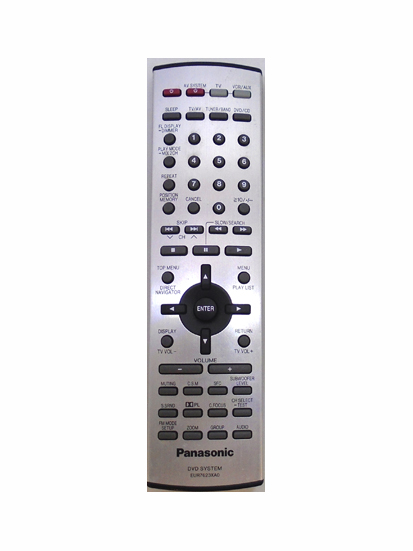 Genuine Panasonic EUR7623XA0 SC-HT500 DVD AV System Remote SA-HT500