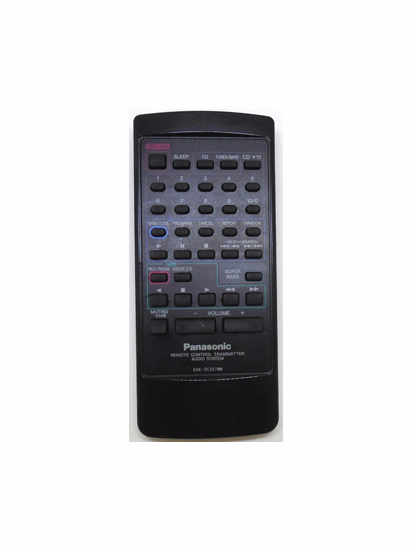 Genuine Panasonic RAK-SC307WM SC-CH11 SC-CH33 Audio Remote