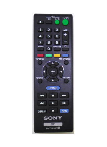 Genuine Sony RMT-B118P BDP-S185 BDP-S186 Blu-ray Player Remote