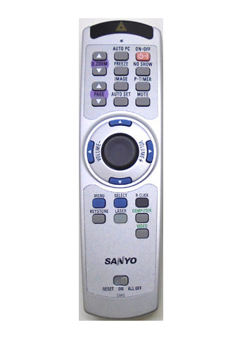 Genuine Sanyo CXRS PLC-SU51 PLC-XU51 PLC-XU56 Projector Remote PLC-XU58