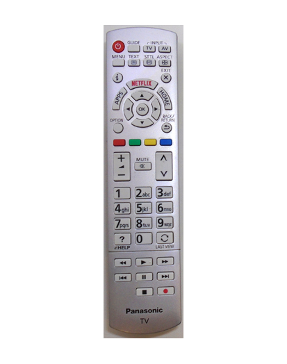 Genuine Panasonic N2QAYB001010 TX-40DX700B 4K TV Remote TX-49CX740E....
