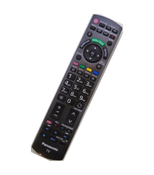 Genuine Panasonic N2QAYB000490 TX-P42G20B TV Remote TX-P46G20B TX-P50G30B