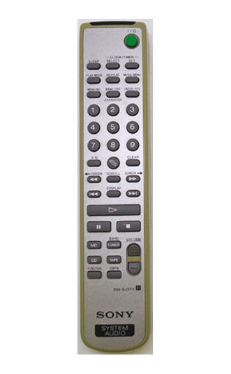 Genuine Sony RM-SJ373 CMT-J3MD DHC-MD373 Audio Remote HCD-MD373