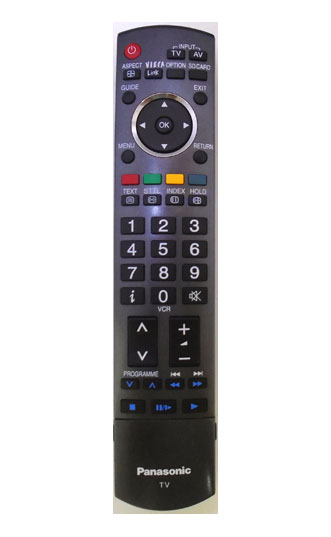 Genuine Panasonic N2QAYB000238 TH-50PZ81B Plasma TV Remote TH-65PZ800E