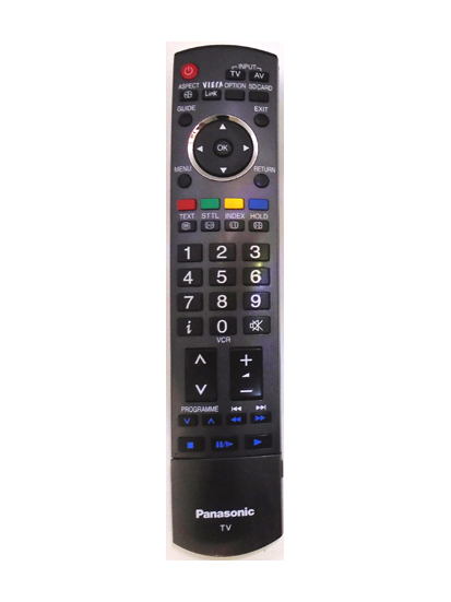 Genuine Panasonic N2QAYB000181 TX-37LZD70F TV Remote TH-42PZ70E TH-50PZ70E