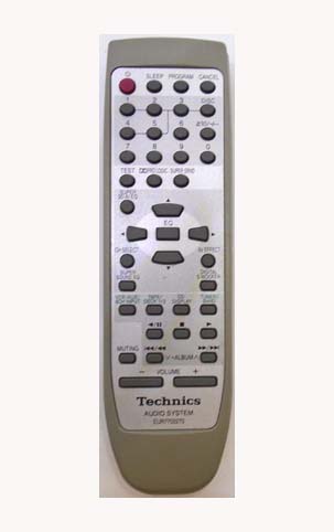 Genuine Technics EUR7702270 SC-EH590 SC-EH790 Hi-Fi Remote