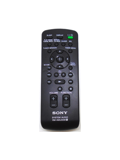 Genuine Sony RM-AMU009 CMT-BX20I CMT-BX50BTI Audio Remote