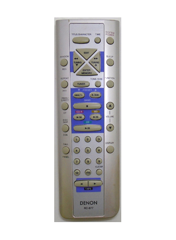 Genuine Denon RC-877 D-M30 D-M50 UD-M30 UD-M50 Audio Remote