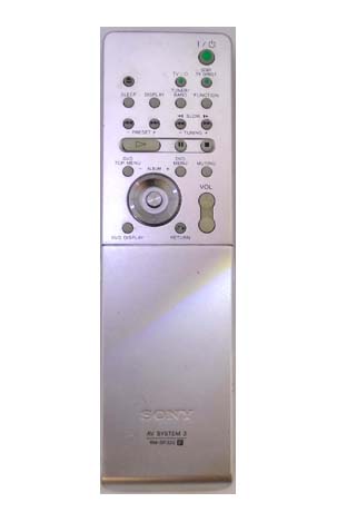 Genuine Sony RM-SP320 DAV-SR1 DAV-SR2 DAV-SR3 AV Remote HCD-SR1/SR2/SR3