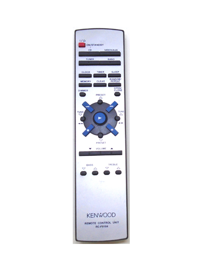 Genuine Kenwood RC-F0104 RD-M23 Compact Audio System Remote