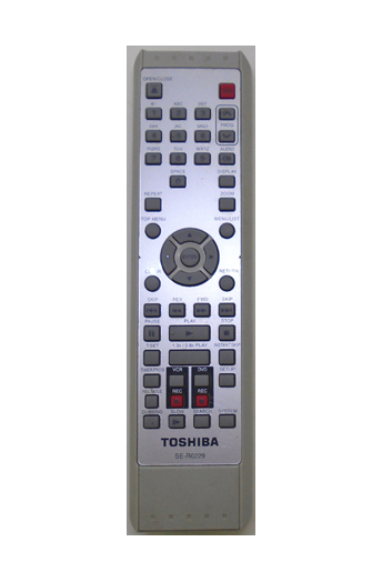 Genuine Toshiba SE-R0229 D-VR40SE D-VR40SB DVD VCR Remote D-VR40