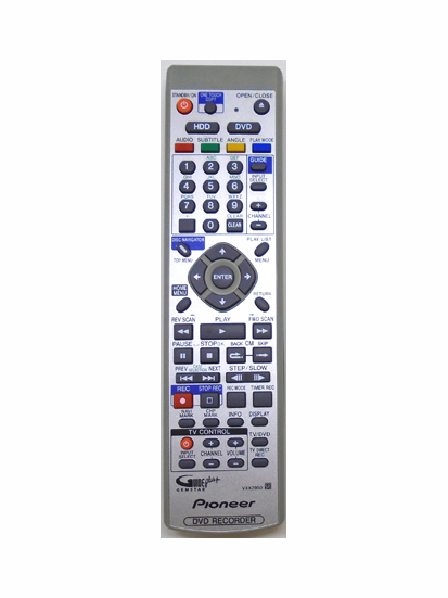 Genuine Pioneer VXX2950 DVR-920H DVR-930H DVD Recorder Remote DVR-920H-S DVR-930H-S