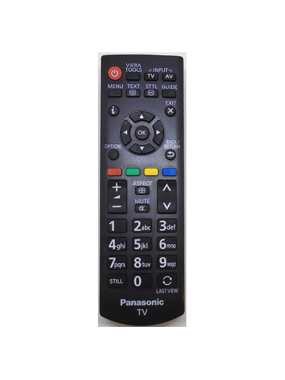 Genuine Panasonic N2QAYB000815 TX-L39EM6Y TV Remote TX-P42X60B