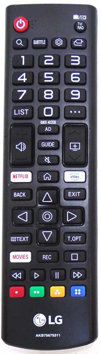 New Genuine LG AKB75675311 55SM8600PLA TV Remote