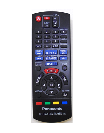 Genuine Panasonic N2QAYB000960 DMP-BD81 Blu-ray Remote DMP-BD91...