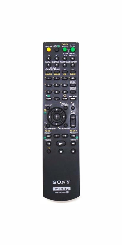 Genuine Sony RM-AAU060 HT-FS3 SA--WFS3 AV System Remote