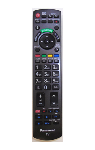 Genuine Panasonic N2QAYB000428 TX-P46G10B TV Remote TX-L32G10B TX-P50G10B