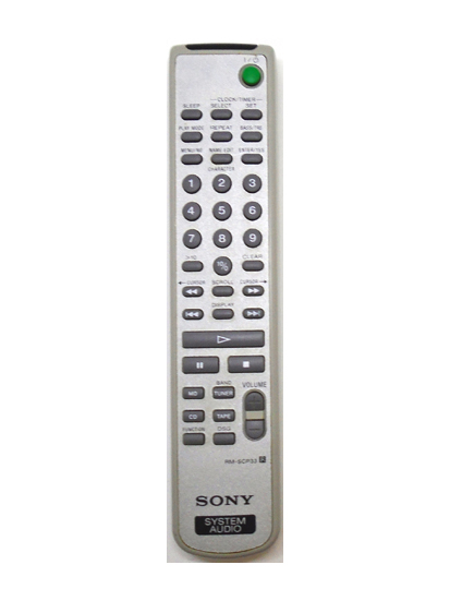 Genuine Sony RM-SCP33 CMT-CP33MD HCD-CP33 Audio Remote