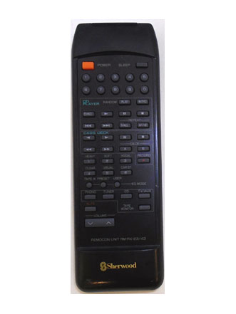 Genuine Sherwood RM-RX-23/43 RX-2030R AM/FM Receiver Remote