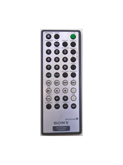 Genuine Sony RM-SCEX100 CMT-EX100 HCD-EX100 Audio Remote