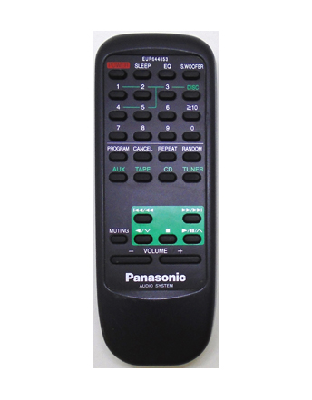 Genuine Panasonic EUR644853 SC-AK25 SC-AK45 Audio Remote