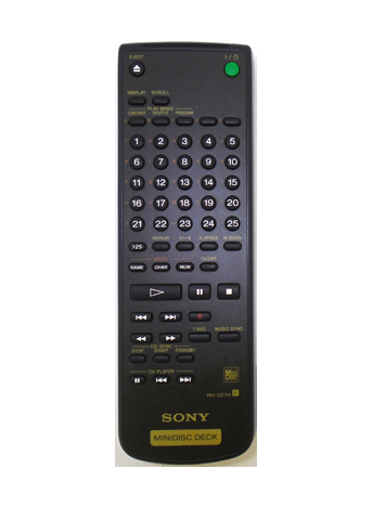 Genuine Sony RM-D27M MDS-S39 Minidisc Deck Remote