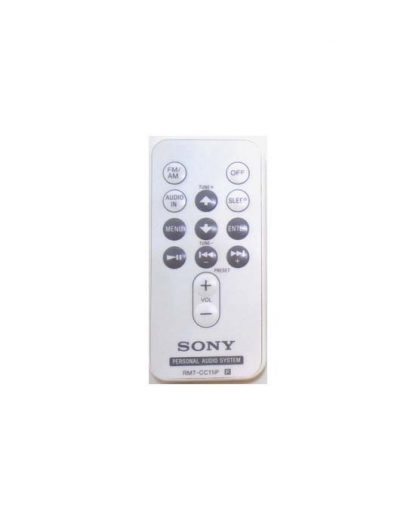 New Genuine Sony White RMT-CC11iP ICF-C11IP Audio Remote