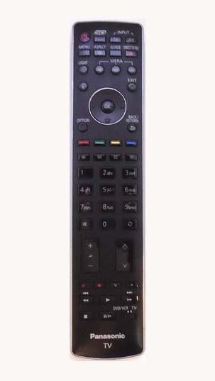 Genuine Panasonic N2QAYB000593 TX-P50VT30Y TV Remote TX-P42VT30Y...
