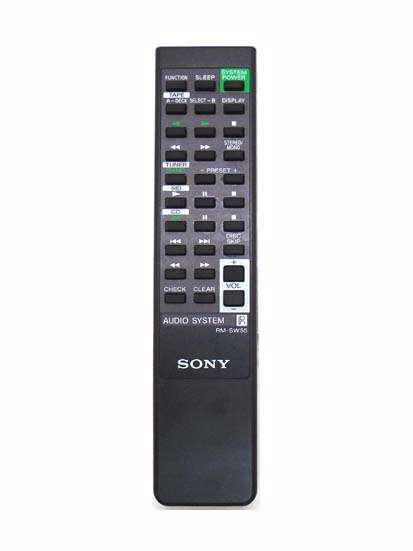 Genuine Sony RM-SW55 MHC-W55 HCD-W55 Audio System Remote