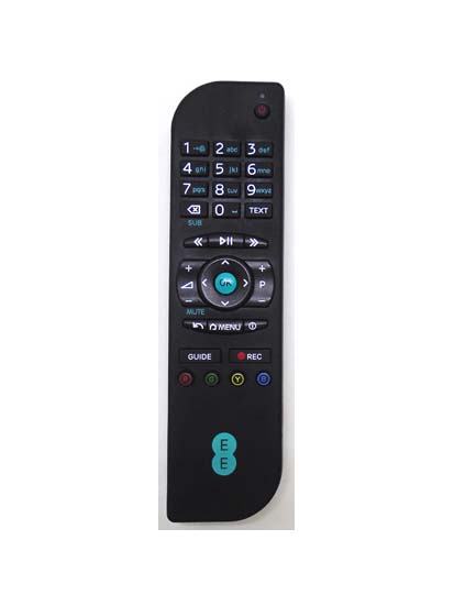 Genuine EE Netgem N8500-4T2C-102-D PVR Remote 4MOD440-0945B
