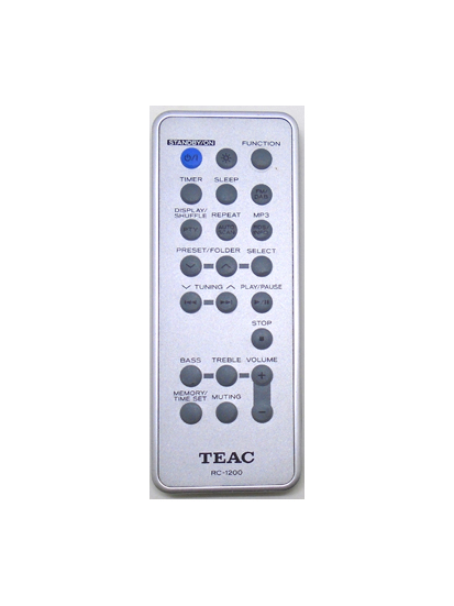 Genuine Teac RC-1200 Micro System Remote For MC-DX40DAB