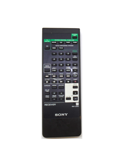 Genuine Sony RM-U252 FM AM Receiver Remote For STR-D565