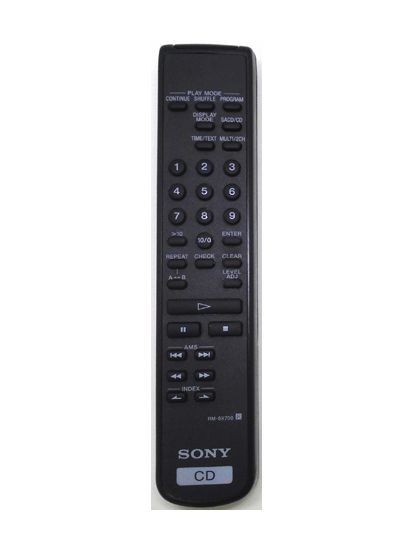Genuine Sony RM-SX700 SCD-XA3000ES SACD CD Player Remote