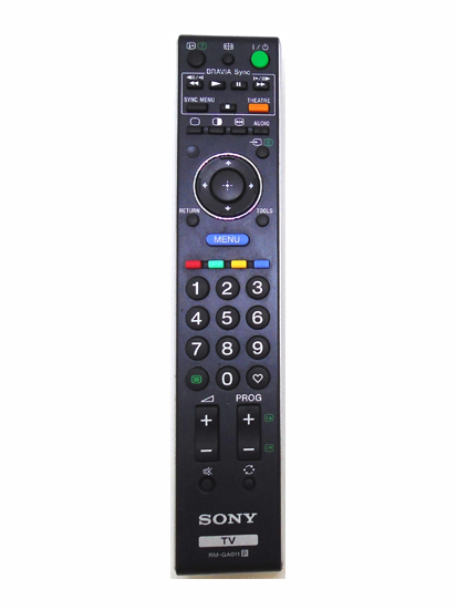 Genuine Sony RM-GA011 KLV-32W400A KLV-46W400A TV Remote KLV-52W400A