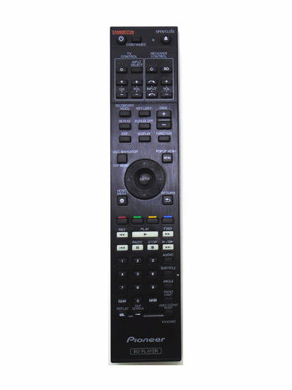 Genuine Pioneer VXX3385 BDP-LX54 BDP-430 3D Blu-ray Remote BDP-43FD...