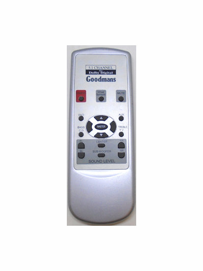 Genuine Goodmans GHC-50 Home Theatre Speaker System Remote