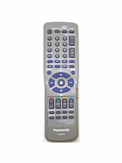Genuine Panasonic N2QAKB000028 NV-HS830 NV-FJ626 VCR Remote NV-FJ630