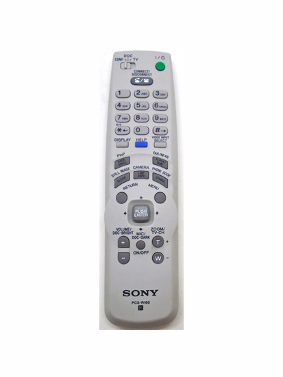 Genuine Sony PCS-R160 PCS-1600 Video Conference System Remote PCS-1600P