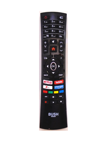 Genuine Bush RC4391P DLED32FHDS DLED40FHDS TV Remote DLED49FHDS