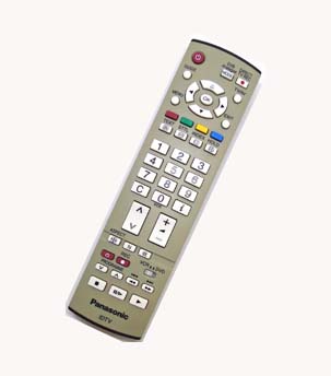 Genuine Panasonic EUR7651080 TH-37PX60B TH-42PX60E TV Remote TH-50PX60B