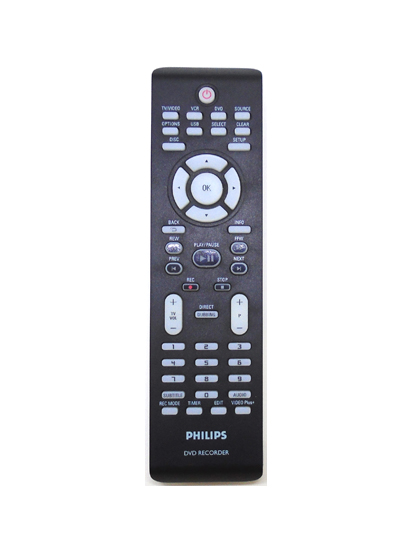 Genuine Philips 2422 5490 1516 DVDR3510V DVD Recorder Remote DVDR3512V