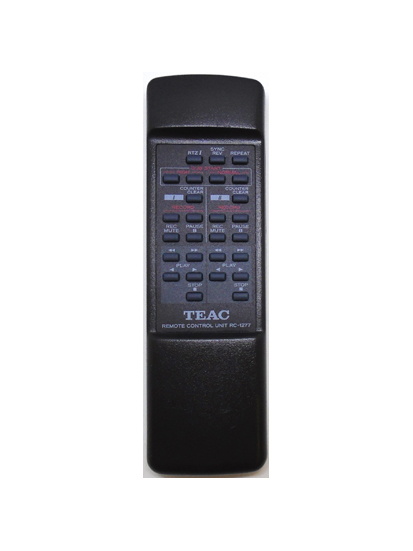 Genuine Teac RC-1277 W-890R W-890RMKII-B Cassette Deck Remote