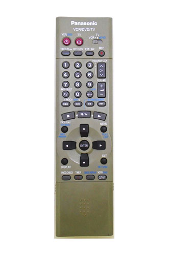 Genuine Panasonic EUR7615KT0 NV-VP30EB DVD VCR Remote NV-VP30EBL