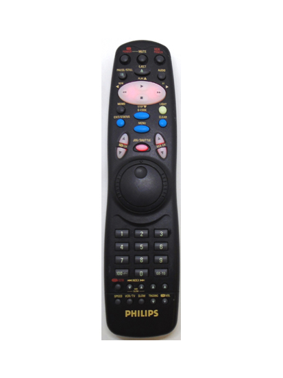 Genuine Philips RT 8474/01 VR899 VR899/75 Jog/Shuttle VCR Remote
