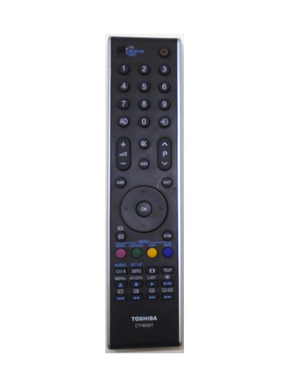 Genuine Toshiba CT-90327 32XV635D 37XV635D 37ZV635D TV Remote 47ZV635D