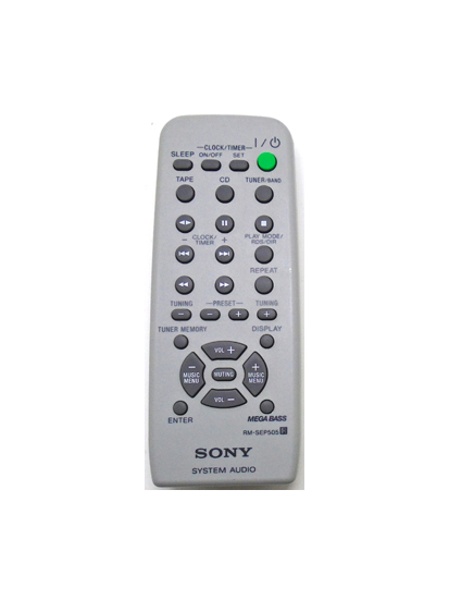 Genuine Sony RM-SEP505 CMT-EP404 CMT-EP505 Micro Hi-Fi Remote