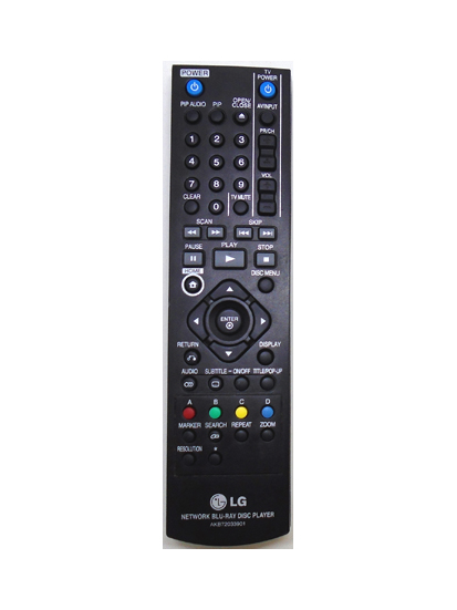 Genuine LG AKB72033901 BD360 BD370 Blu-ray Player Remote