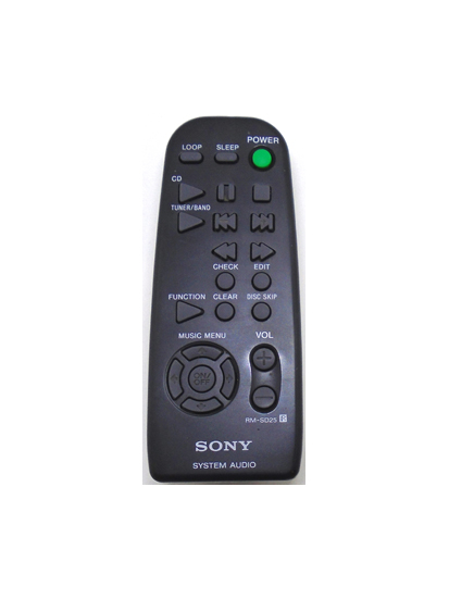Genuine Sony RM-SD25 MHC-D2 MHC-G33 Mini Hi-Fi System Remote