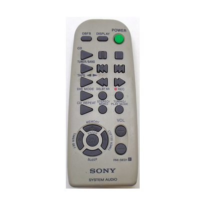 Genuine Sony RM-SED1 CMT-ED1 HCD-ED1 Stereo System Remote