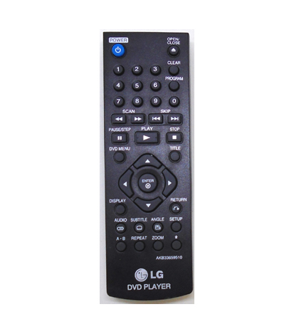 Genuine LG AKB33659510 DVX350 DVX352 DVX450 DVD Player Remote DVX390....